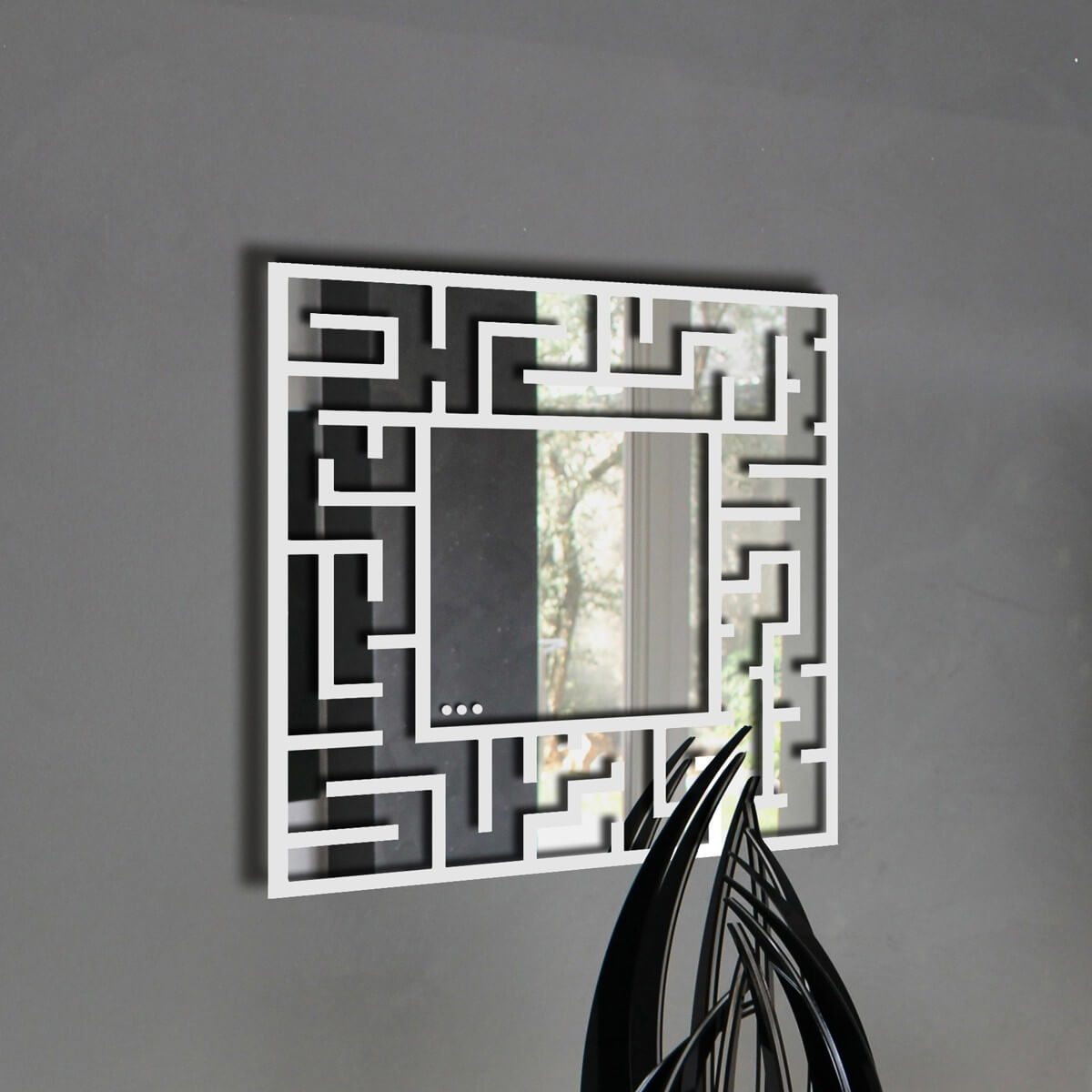 Specchio da parete moderno - Labirinto - P.A.G. Design