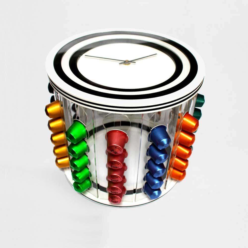 Porta capsule orologio di design in Plexiglass - Plexiartglass